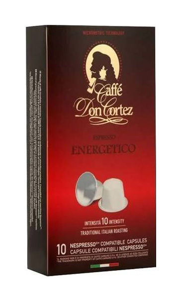 Кофе в капсулах Caffe Don Cortez Energetico 10 шт.