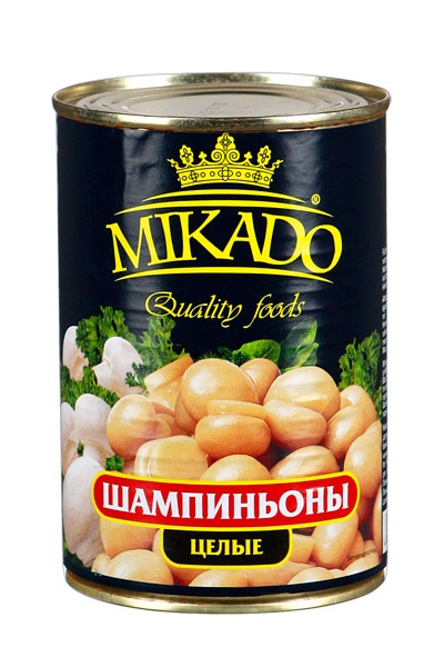 

Шампиньоны Микадо целые 425 мл