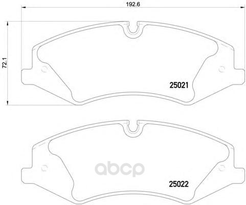 

Колодки тормозные дисковые, комплект Hella 8DB355015-081