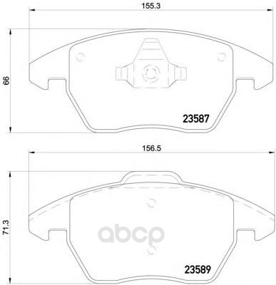 

Колодки тормозные дисковые, комплект Hella 8DB355014-511