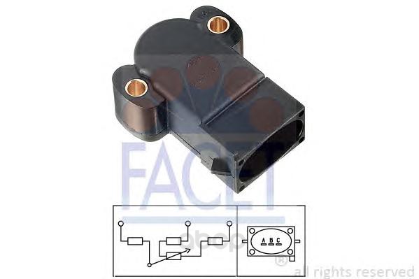 

Датчик положения заслонки Ford Courier, Escort (Classic, Turnier) Facet 105064
