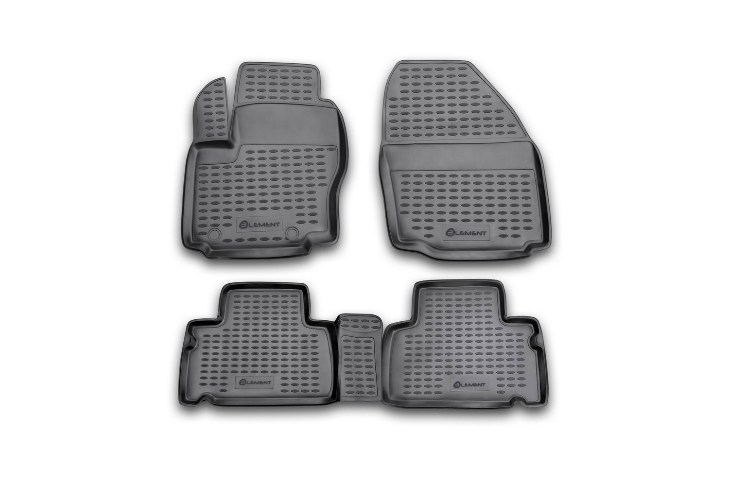 фото Коврики в салон element для ford s-max, 2006, fn, 4 шт. полиуретан