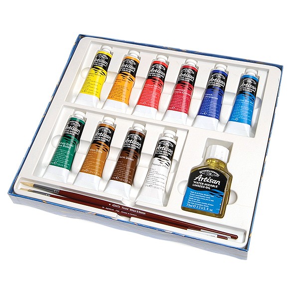 фото Масляные краски winsor&newton artisan studio set 10 цветов