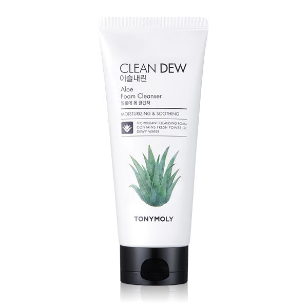 Пенка для умывания Tony Moly Clean Dew Foam Cleanser-Алоэ