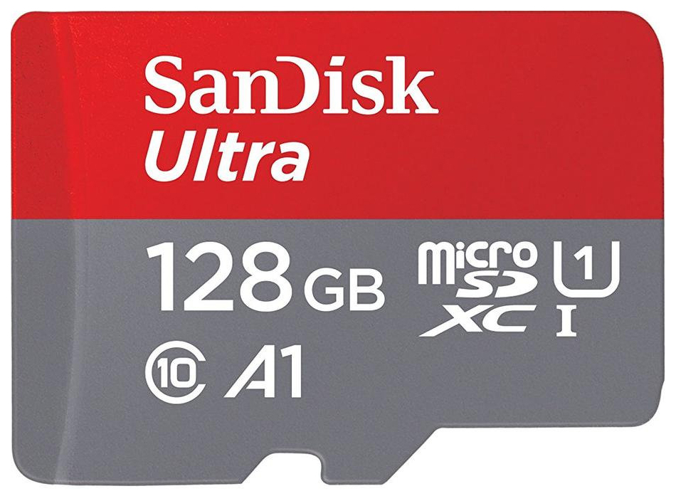 

Карта памяти SanDisk Micro SDXC Ultra SDSQUNB-128G-GN3MN 128GB