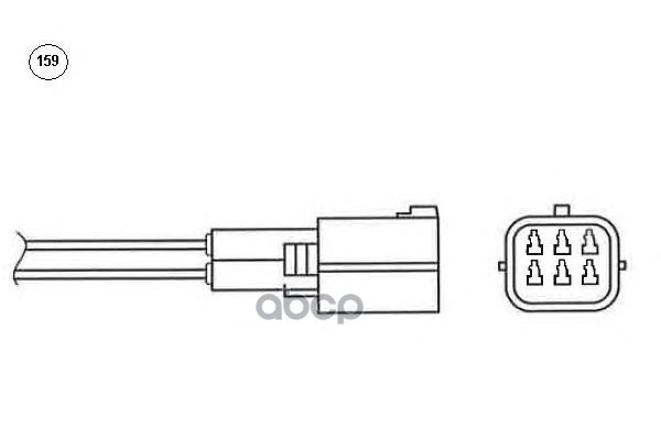 фото Лямбда-зонд ngk 93269