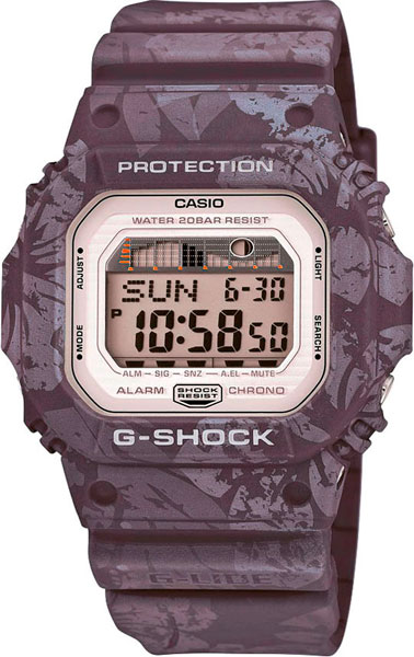 фото Японские наручные часы casio g-shock glx-5600f-8e с хронографом