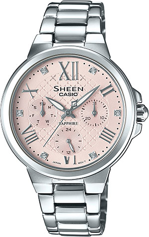 

Наручные часы кварцевые женские Casio Sheen SHE-3511D-4A, Sheen