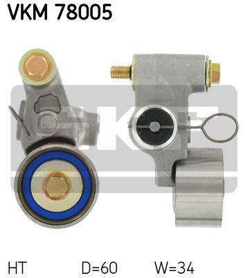 фото Натяжной ролик skf vkm 78005