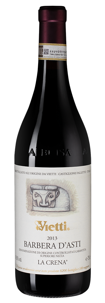 

Вино Barbera d'Asti la Crena, Vietti, 2013 г.