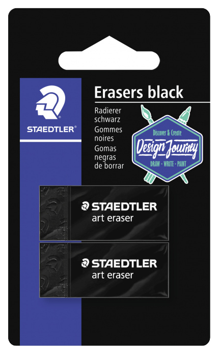 

Ластики Staedtler Art Eraser Design Journey 526B3BK2-C 2 шт