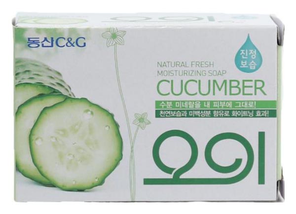 фото Косметическое мыло clio new cucumber soap 100 г