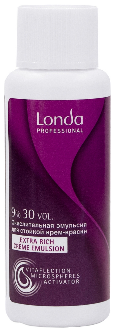 Окислитель Londa Professional LondaColor 9% 60мл краска для волос londa professional londacolor 10 16 яркий блонд пепельно фиолетовый 60 мл