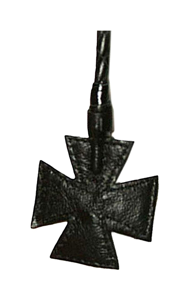Стек Podium короткий витой с наконечником-крестом 70 см