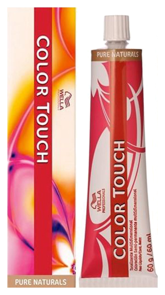 фото Краска wella color touch 9/01 очень светлый блонд песочный 60мл