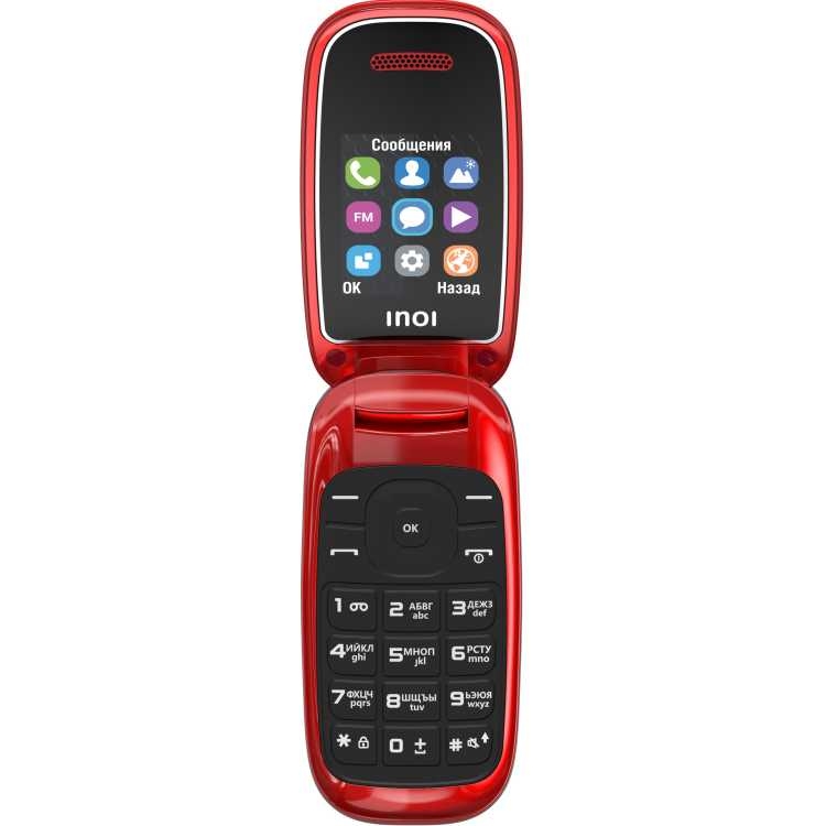 фото Мобильный телефон inoi 108r red