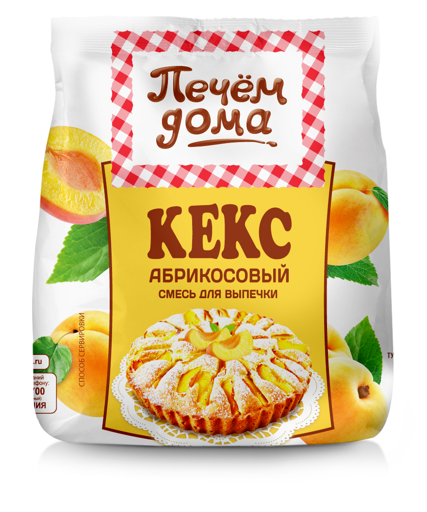 

Смесь для выпечки Печем Дома кекс абрикосовый 300 г