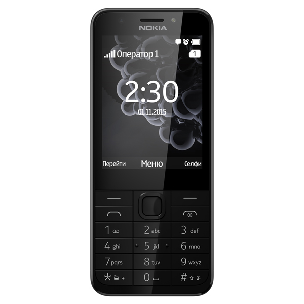

Мобильный телефон Nokia 230 Black, 230