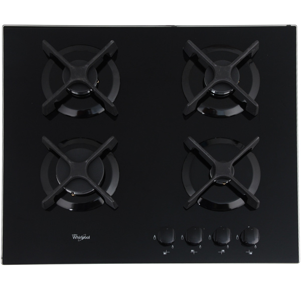 фото Встраиваемая варочная панель газовая whirlpool gor 6414/nb black