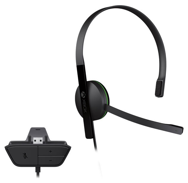 Гарнитура Microsoft Xbox One Chat Headset S5V-00012