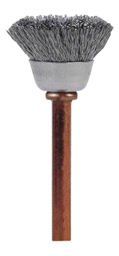 Шлифовальная абразивная щетка для гравера DREMEL 26150531JA чашеобразная абразивная щетка для ушм атака