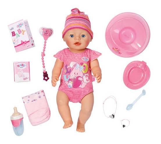 Кукла интерактивная Zapf Creation Baby born 823-163, 43 см