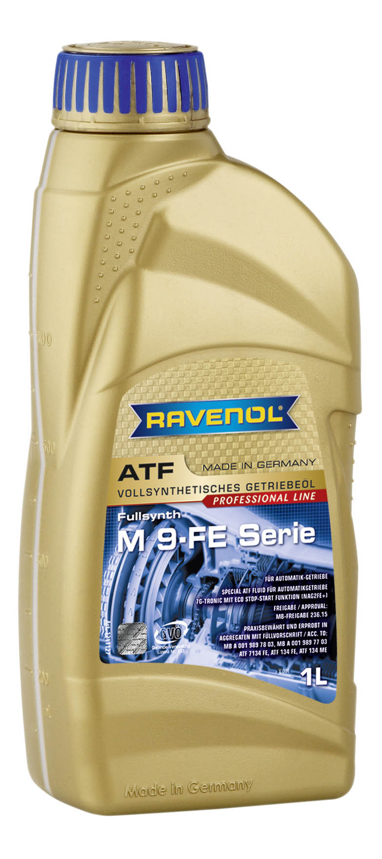 фото Трансмиссионное масло ravenol atf m 9fe-serie 1л 1211127-001-01-999