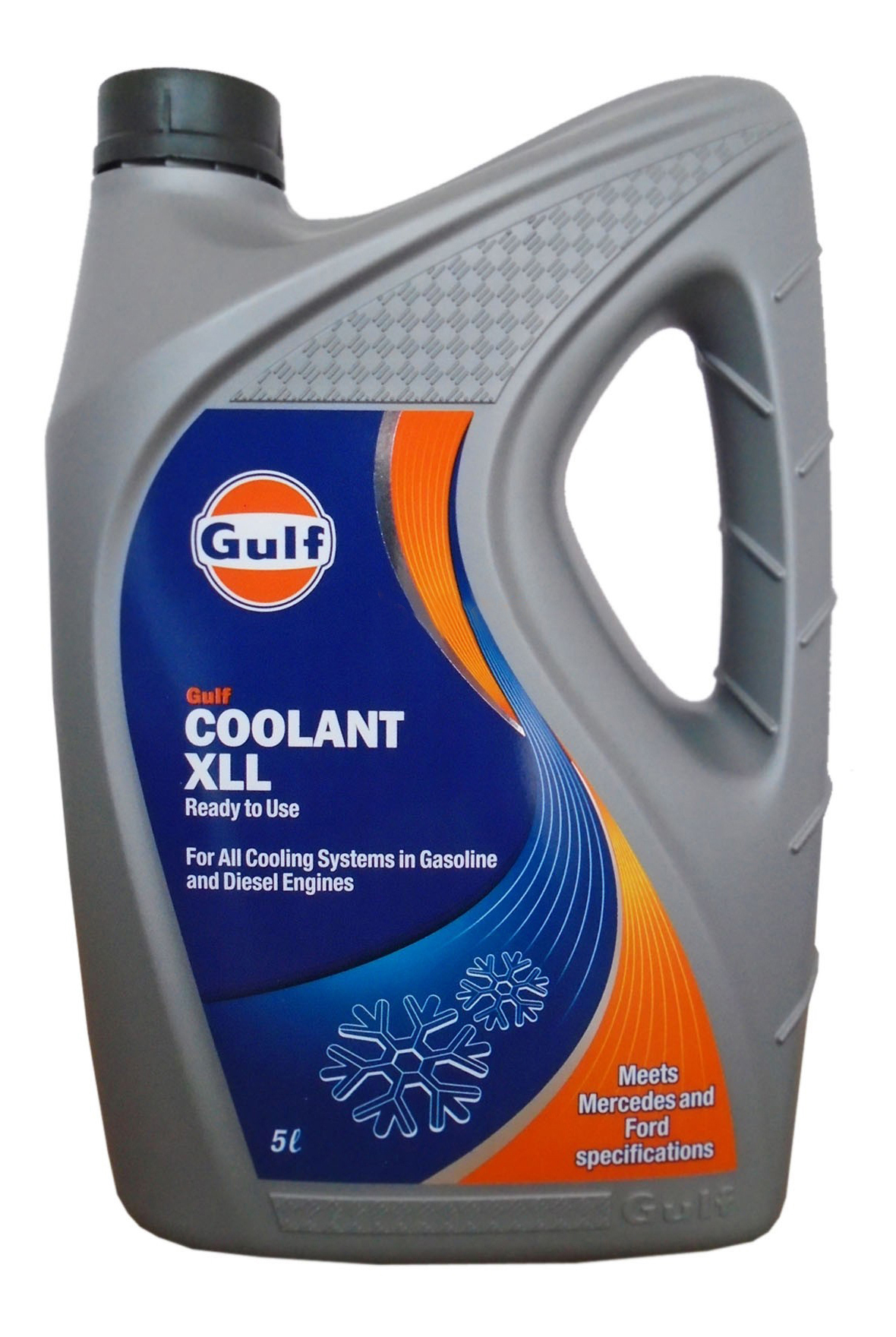 фото Антифриз gulf gulf coolant xll g12+ синий 5л