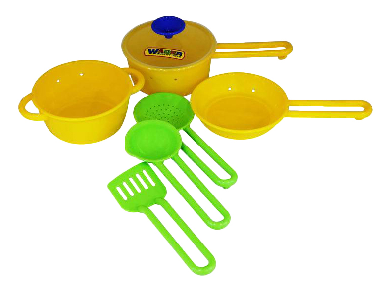 Набор посуды игрушечный Полесье Набор детской посуды Поваренок №1 П-40688