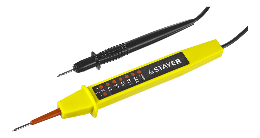 

Тестер напряжения Stayer "МASTER", 6-380В, 180мм, 45284