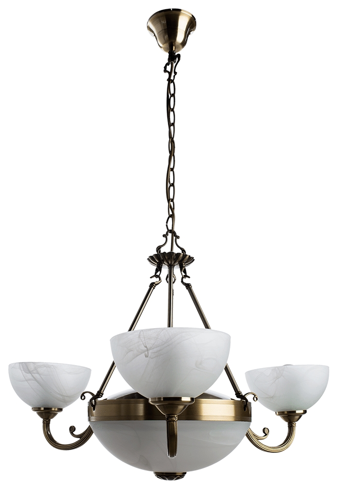 

Люстра подвесная Arte Lamp A3777LM-3-2AB, windsor White A3777LM-3-2AB