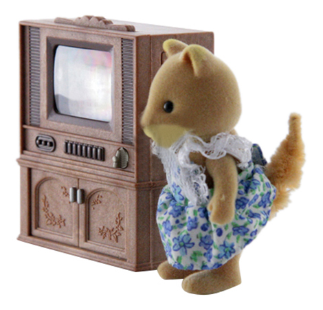 фото Игровой набор sylvanian families цветной телевизор