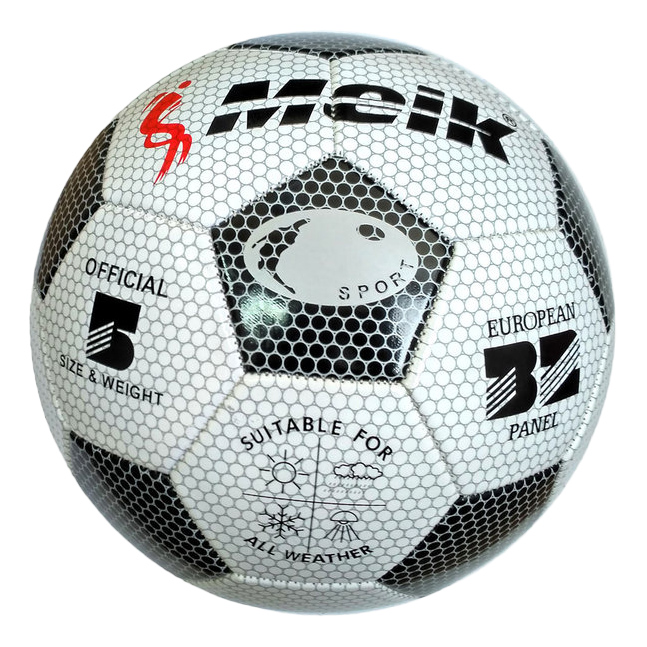 

Футбольный мяч Meik 3009 №5 white/black, 3009