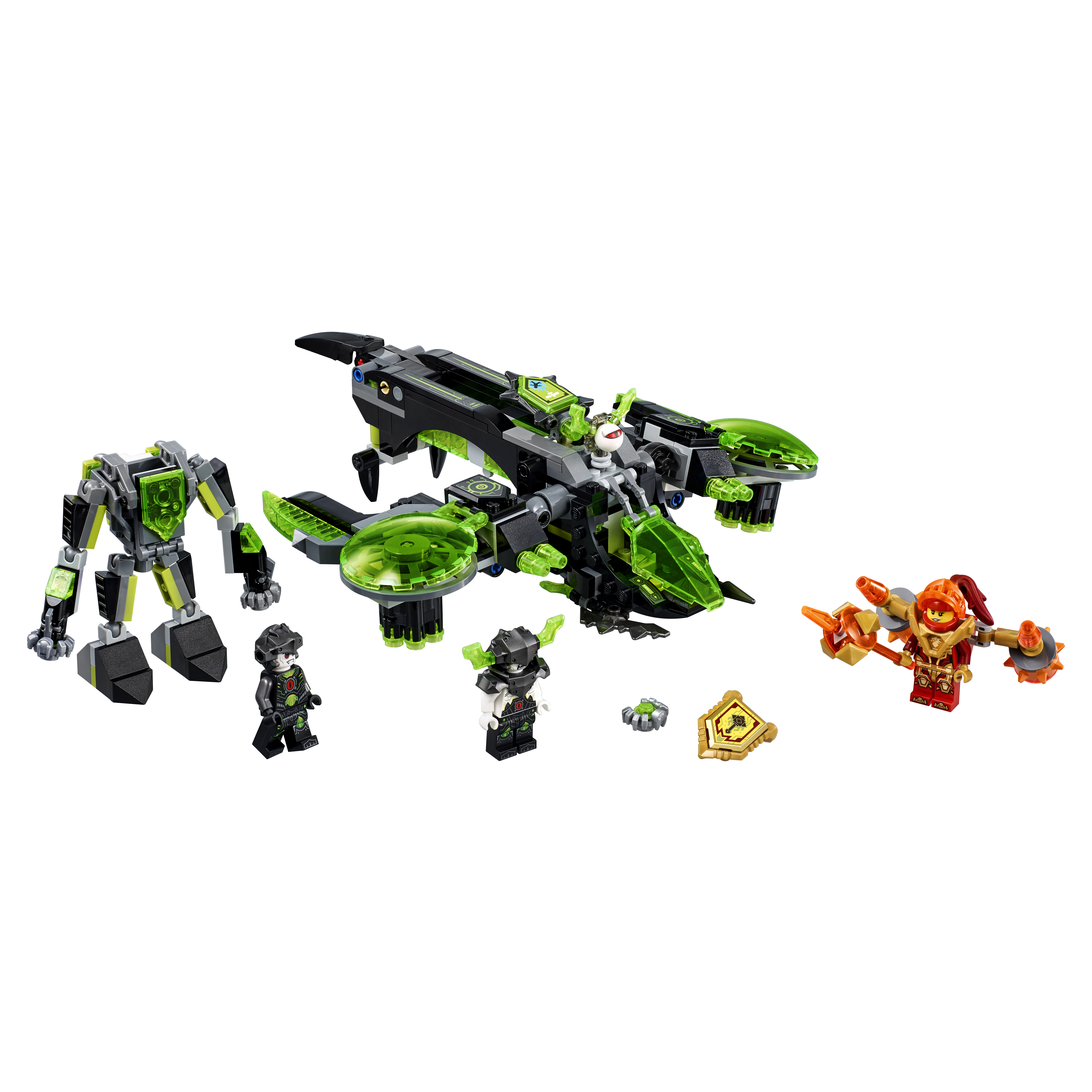 фото Конструктор lego nexo knights неистовый бомбардировщик (72003)