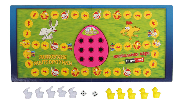 

Семейная настольная игра Play Land Лопоухие Желторотики A-829, Многоцветный, Лопоухие желторотики