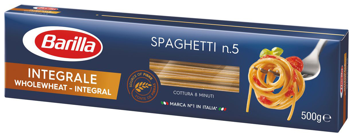 фото Макароны barilla spaghetti integrale №5 500 г