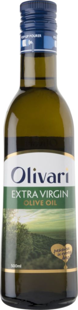 Масло Olivari extra virgin оливковое нерафинированное 500 мл