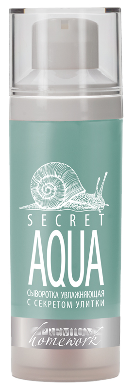 

Сыворотка для лица Premium Secret Aqua увлажняющая с секретом улитки 30 мл, Secret Aqua увлажняющая с секретом улитки
