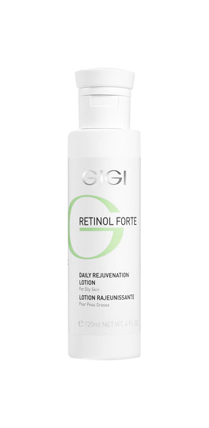 фото Лосьон для лица gigi retinol forte daily rejuvenation lotion for oily skin 120 мл