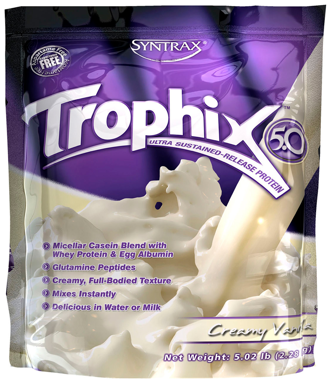 фото Протеин syntrax trophix 5.0, 2270 г, creamy vanilla