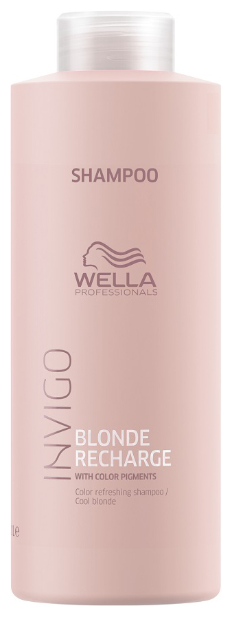 Шампунь Wella Professionals INVIGO Blonde Recharge 1 л шампунь для поддержания холодных оттенков blonde 334481 900 мл