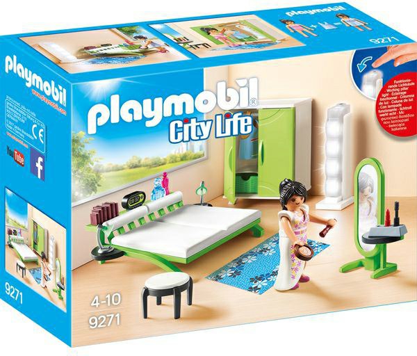 

Кукольный дом спальня Playmobil 9271pm, Белый