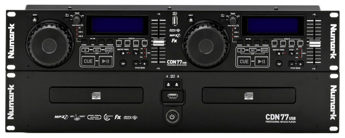 фото Dj cd проигрыватель numark cdn77usb