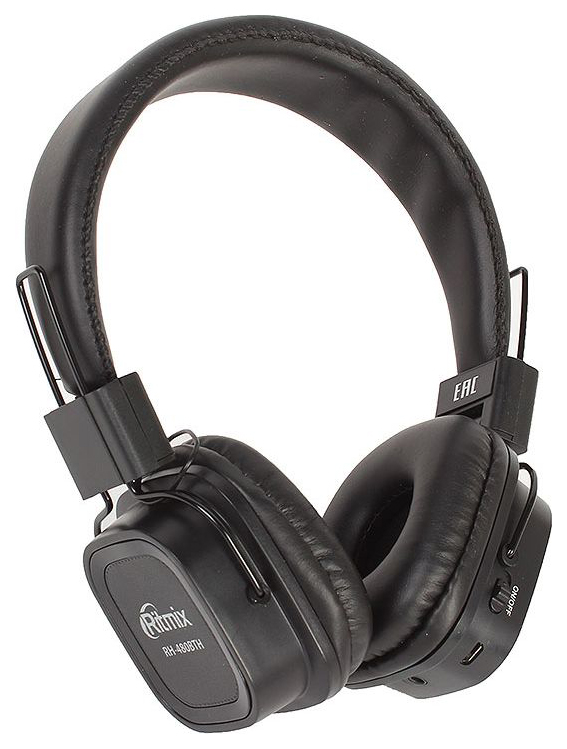 фото Беспроводные наушники ritmix rh-480bth black