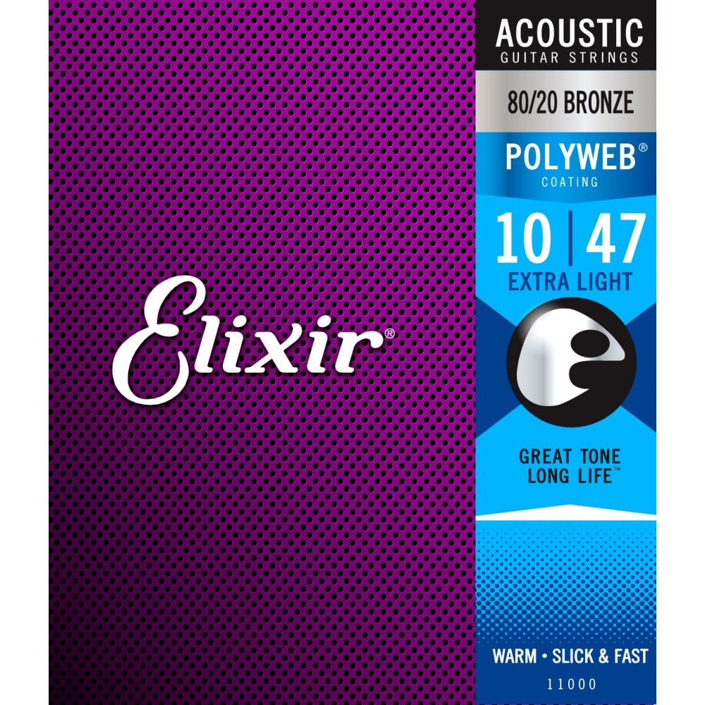 фото Струны для акустической гитары elixir 11000