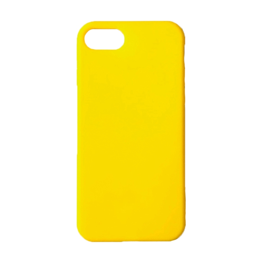 фото Чехол tfn для iphone 8/7 rubber e4 yellow