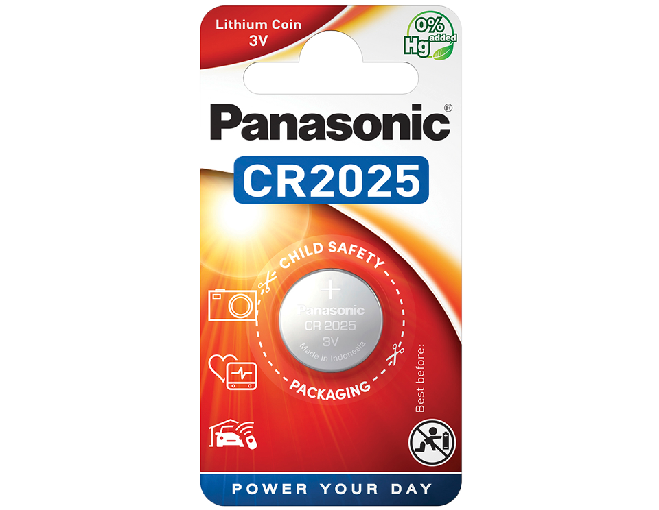 

Батарейка Panasonic CR-2025EL/1B 1 шт, Panasonic-7