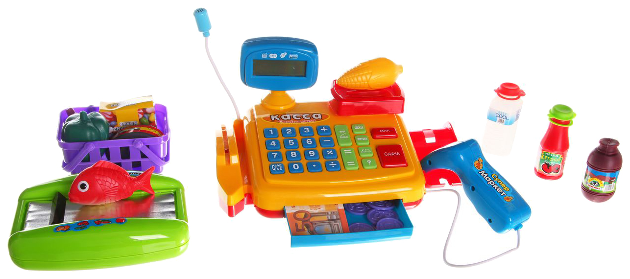 

Касса игрушечная Наша Игрушка Мой магазин 7018