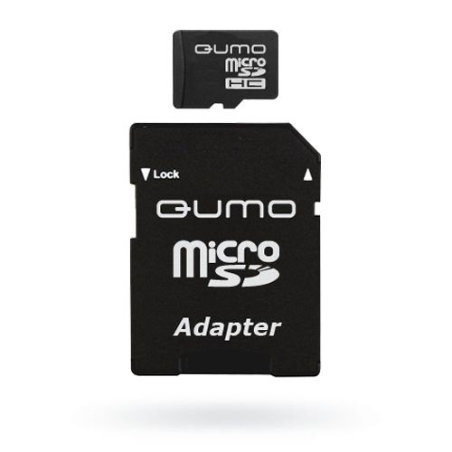 

Карта памяти QUMO Micro SDHC 8GB, QM8GMICSDHC6