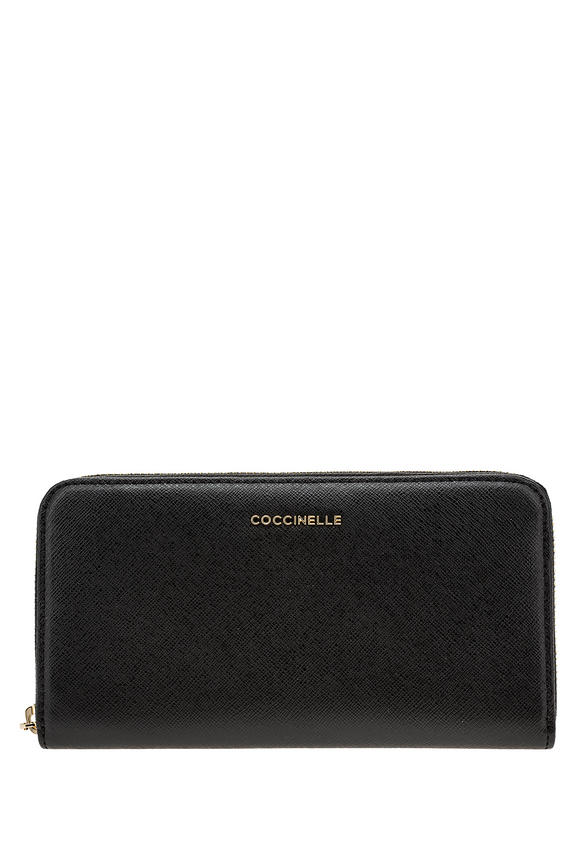 

Кошелек женский Coccinelle E2 EW1 11 04 01 001 черный, E2 EW1 11 04 01